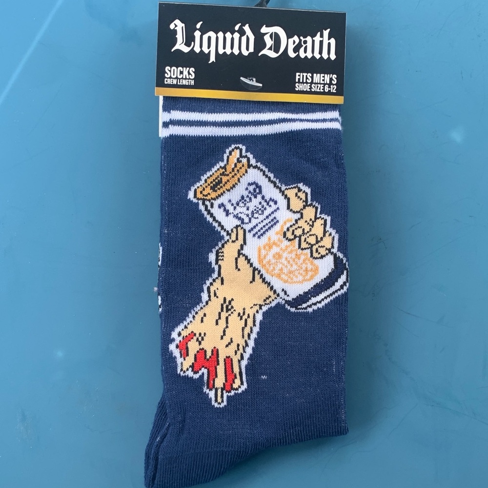 Blue Crew Socks
